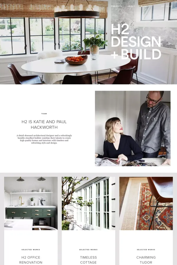 H2 Design + BuildH2 Design + Build - Portfolio design inspiration