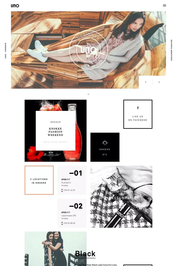 UNO Knokke | Selected Designer Fashion - Other design inspiration