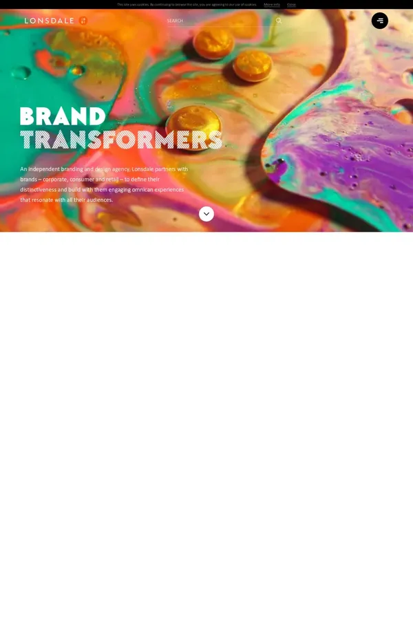 Lonsdale - website design inspiration