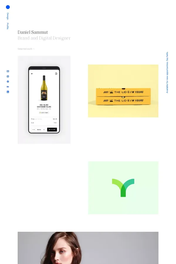 Daniel Sammut — Selected Work - Portfolio design inspiration