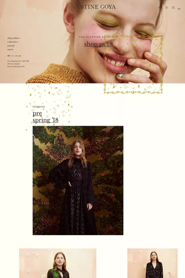Stine Goya - Shop online from the official webshop - Ecommerce design inspiration