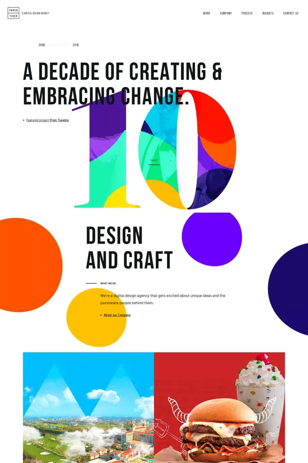 Home | Paper Tiger - Portfolio design inspiration