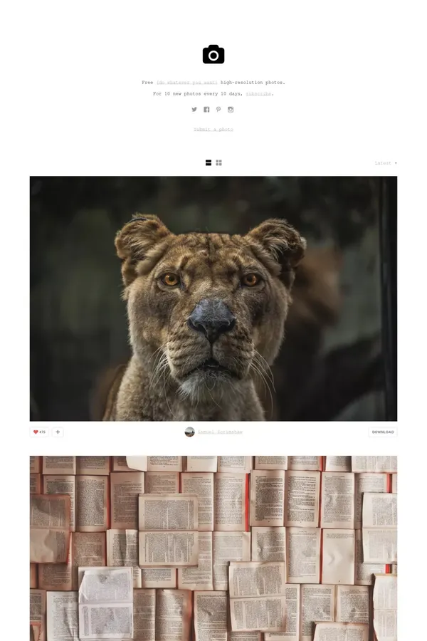 Unsplash | High-Resolution Photos - Other design inspiration