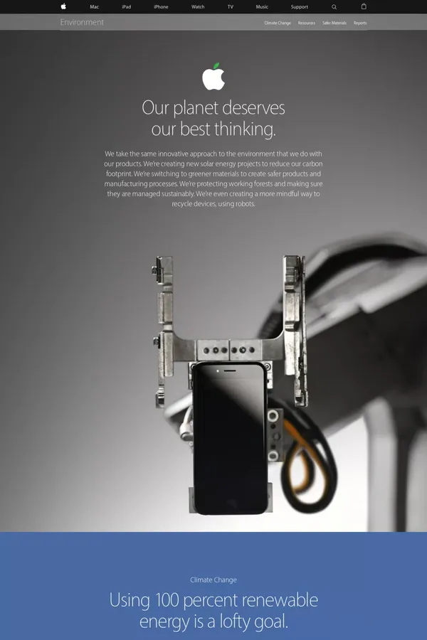 Environment - Apple - Other design inspiration