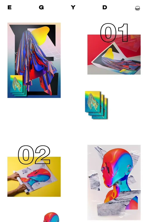 EGYD - Portfolio design inspiration