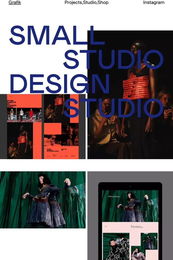 Grafik - Portfolio design inspiration