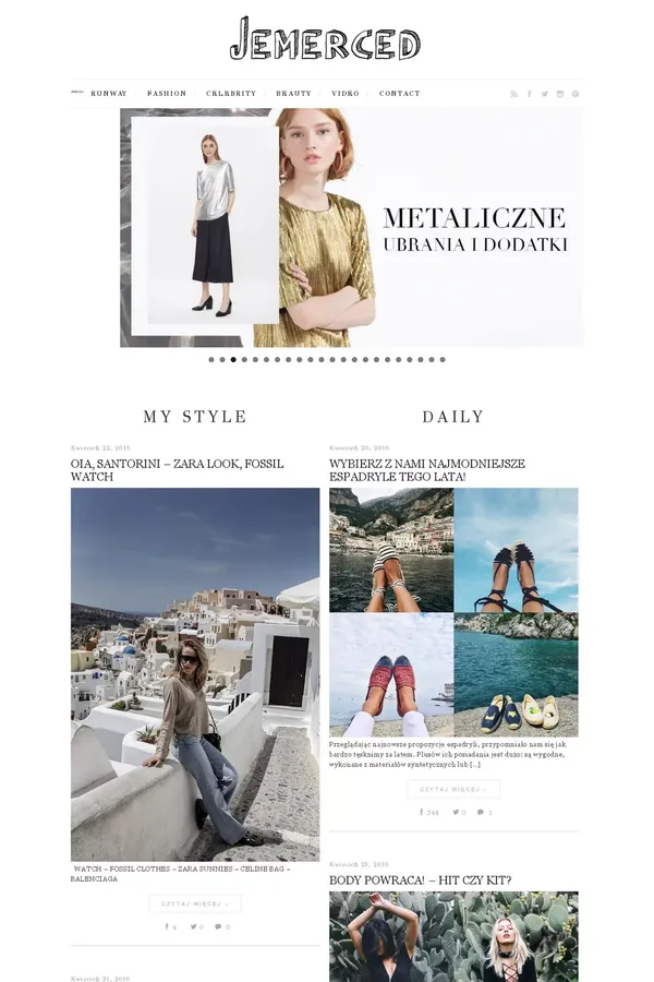 JEMERCED by Jessica Mercedes | FASHION & STYLE - Blog design inspiration