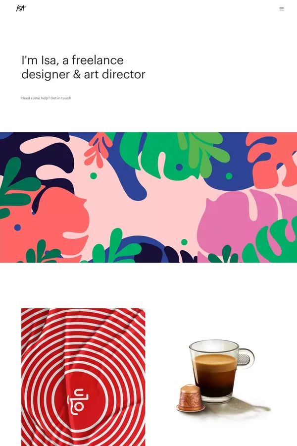 Isabel Sousa Portfolio – Portfolio of visual designer and illustrator Isabel Sousa - Portfolio design inspiration