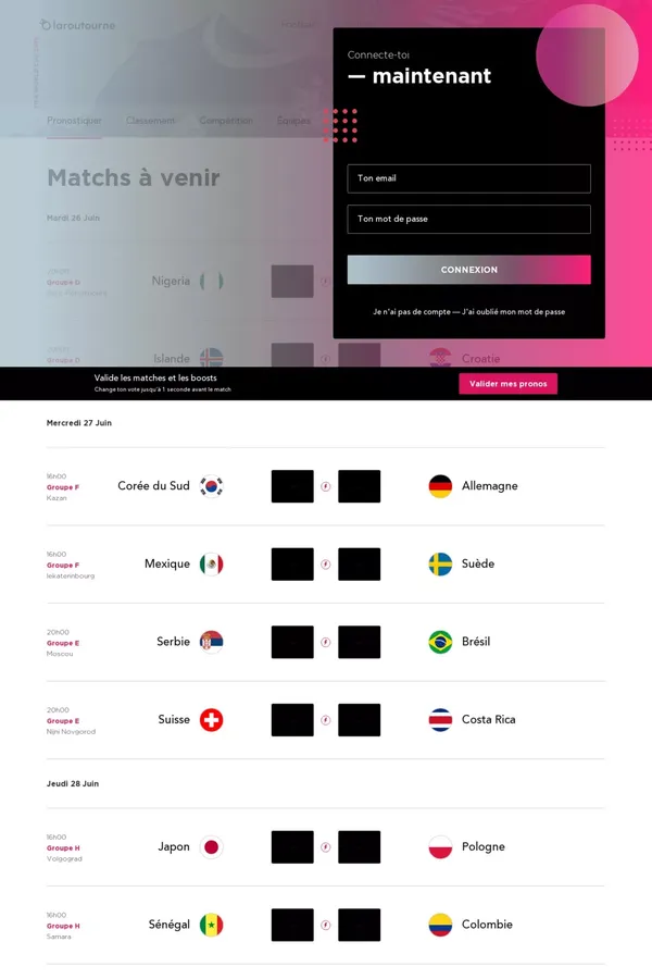 laroutourne - website design inspiration