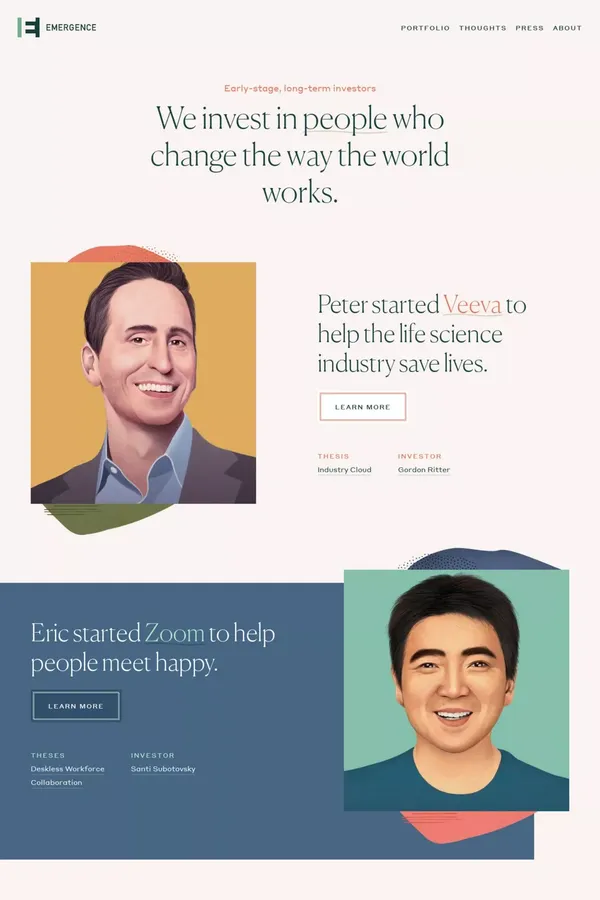 Emergence - Other design inspiration
