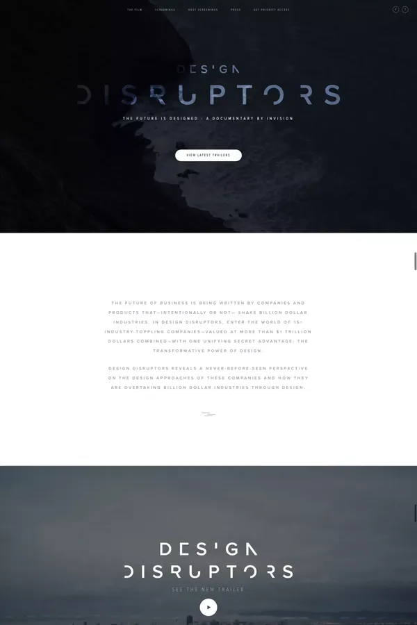 DESIGN DISRUPTORS | InVision - Other design inspiration