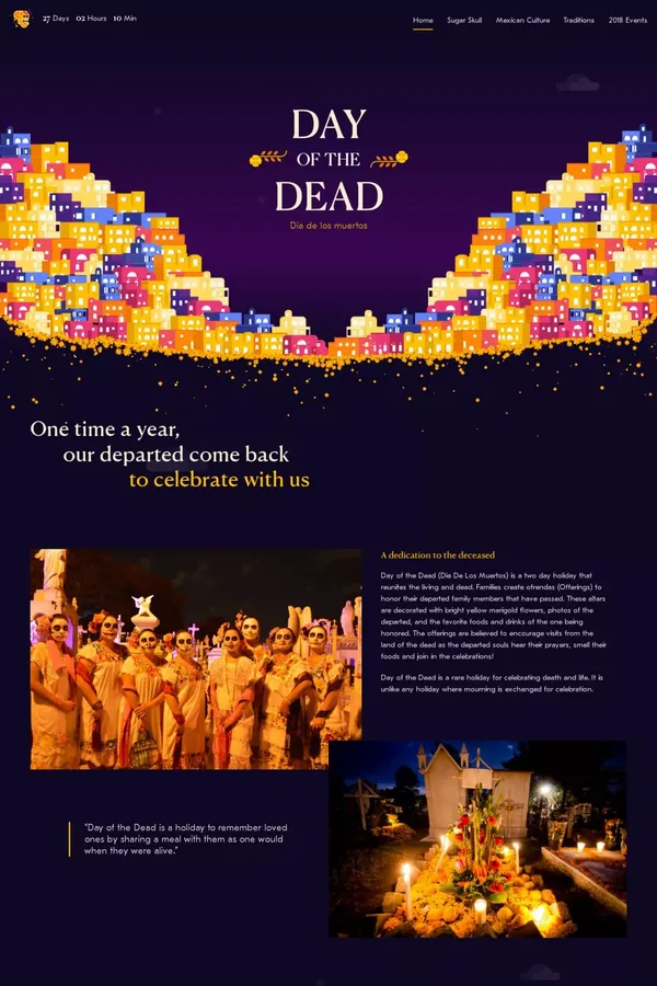 Day of the Dead (Dia De Los Muertos) - Other design inspiration