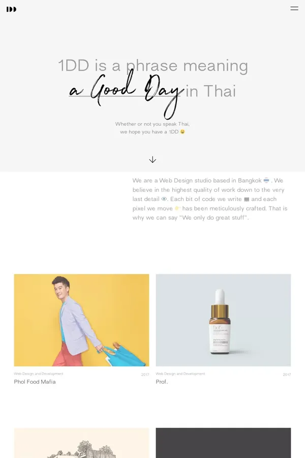 1DD.co - 1DD - Portfolio design inspiration
