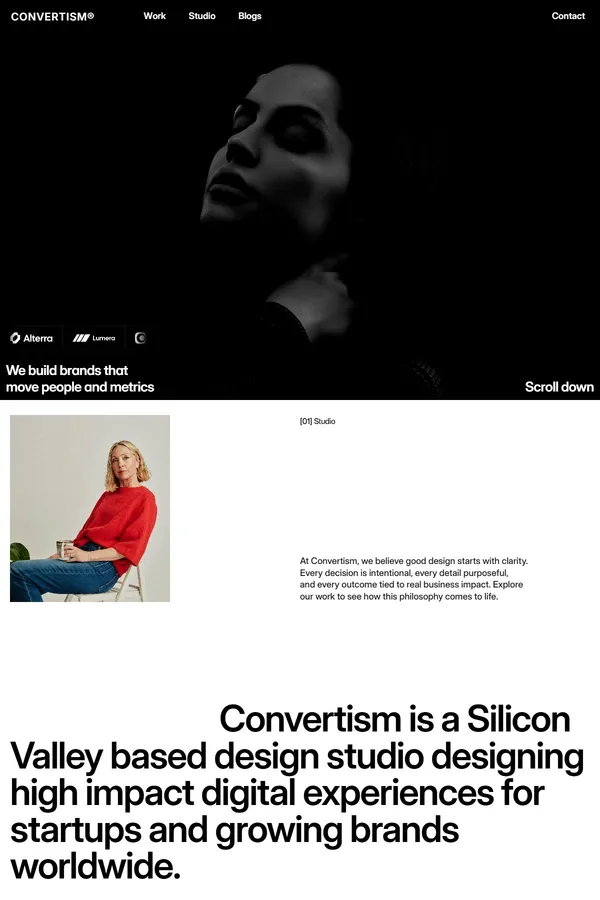 Convertism - Professional Agency Template - Template design inspiration