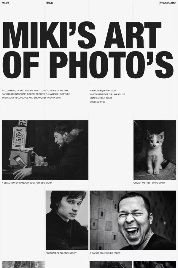 Miki's Art - Capturing Timeless Moments | Photography Portfolio