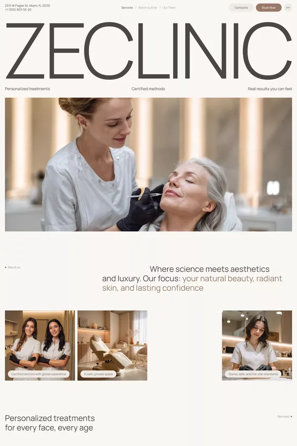 ZECLINIC — Aesthetic Clinic in Miami | Botox, Fillers & Skin Rejuvenation