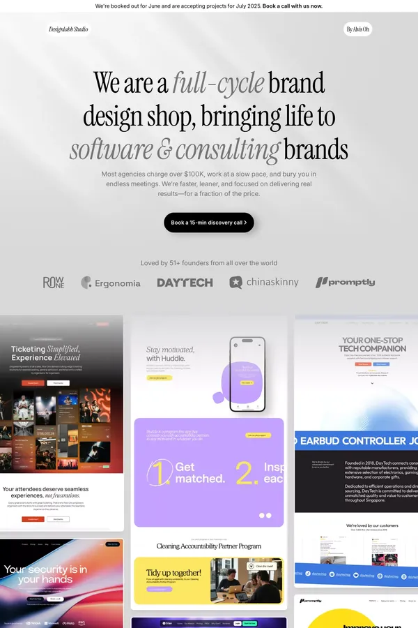 Designlabb | Brand Design Agency for Startups & Consultants in Singapore