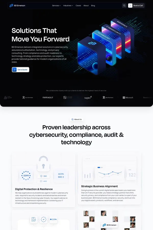 BD Emerson: Trusted Cyber Security Services Provider