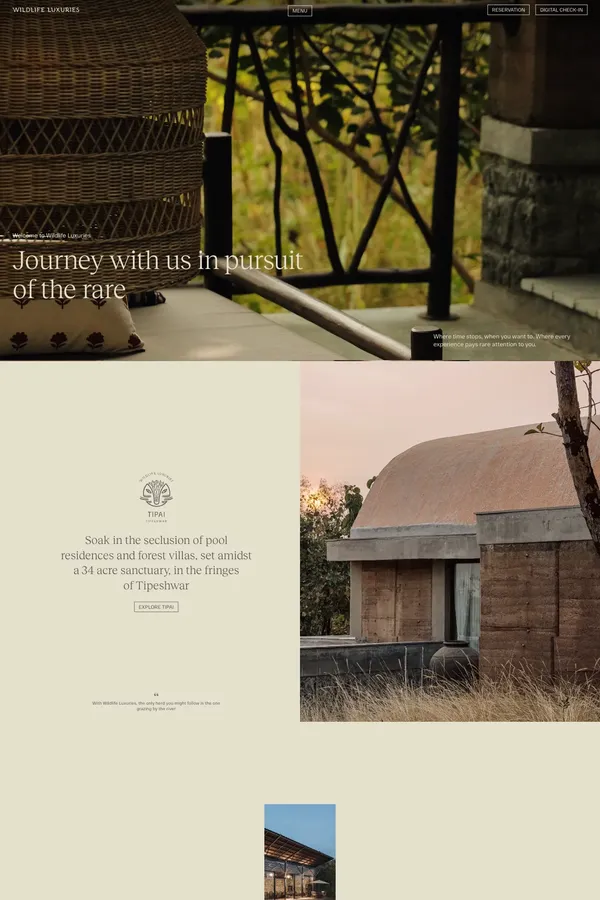 Wildlife Luxuries India