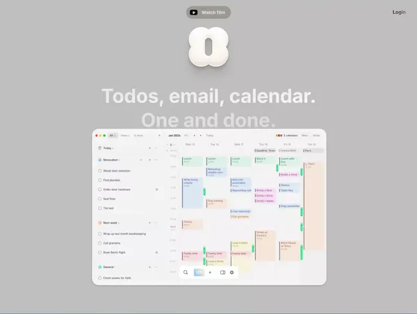 Amie - Landing design inspiration