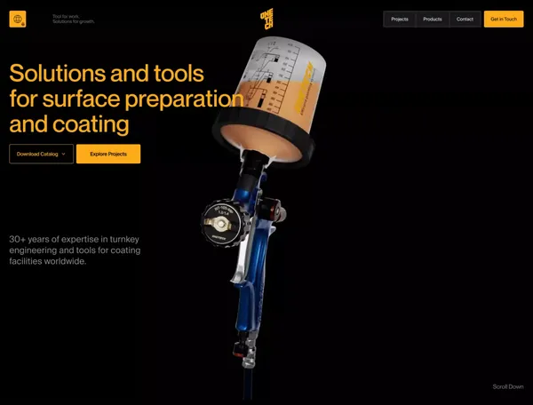 OneTech - Landing design inspiration