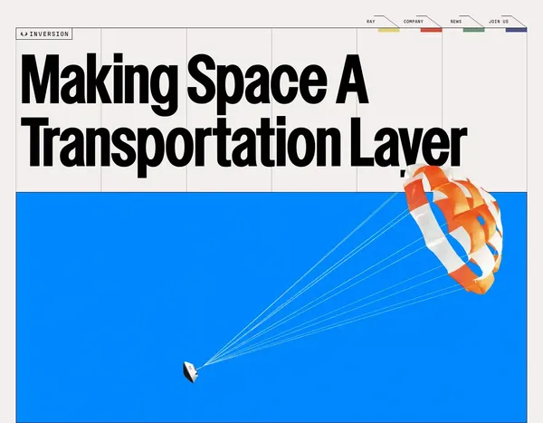 Inversion - Landing design inspiration