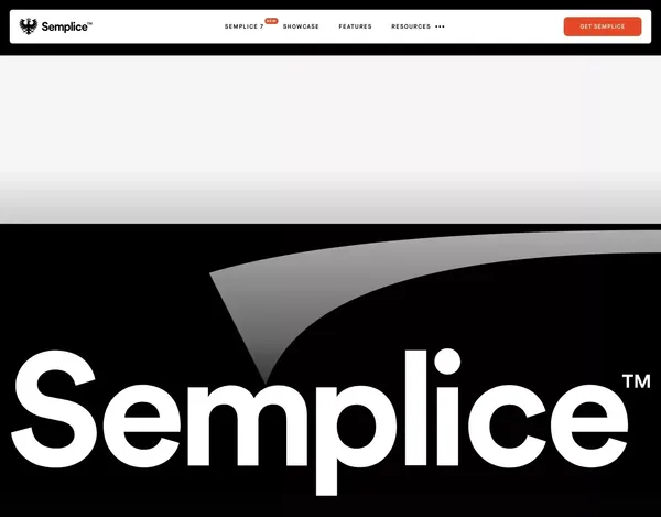 Semplice 7 | Build your online portfolio with pride - Landing design inspiration