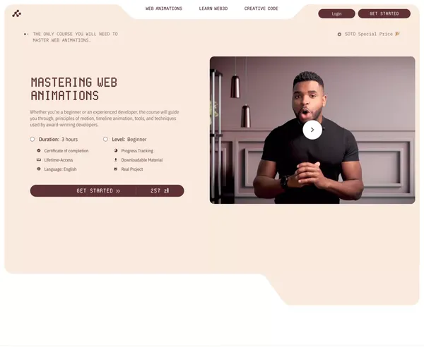 VW Lab - Landing design inspiration
