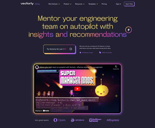 Vectorly - Landing design inspiration