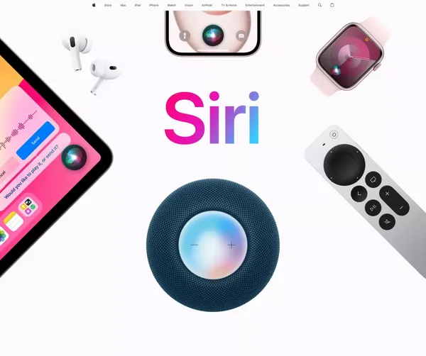 Siri - Apple - Landing design inspiration