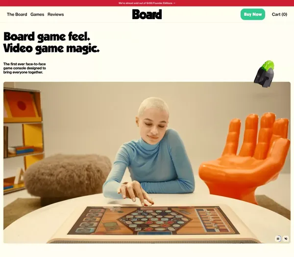 Board - Landing design inspiration