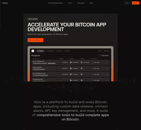 Platform - Landing design inspiration
