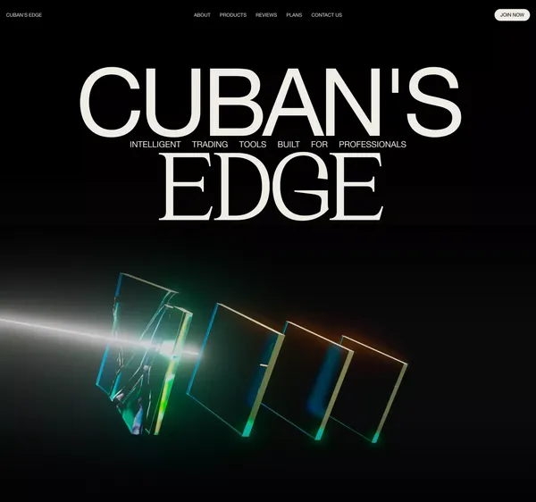 Home  | Cuban’s EDGE - Landing design inspiration