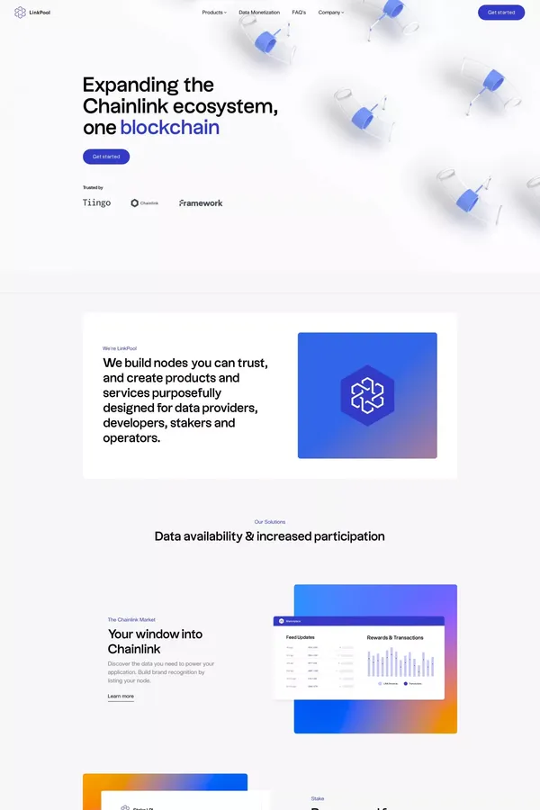 LinkPool - Chainlink node services you can trust.