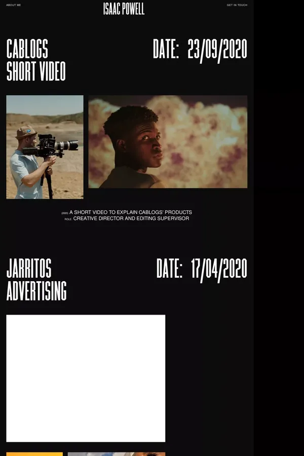 Homepage 6 - website design inspiration