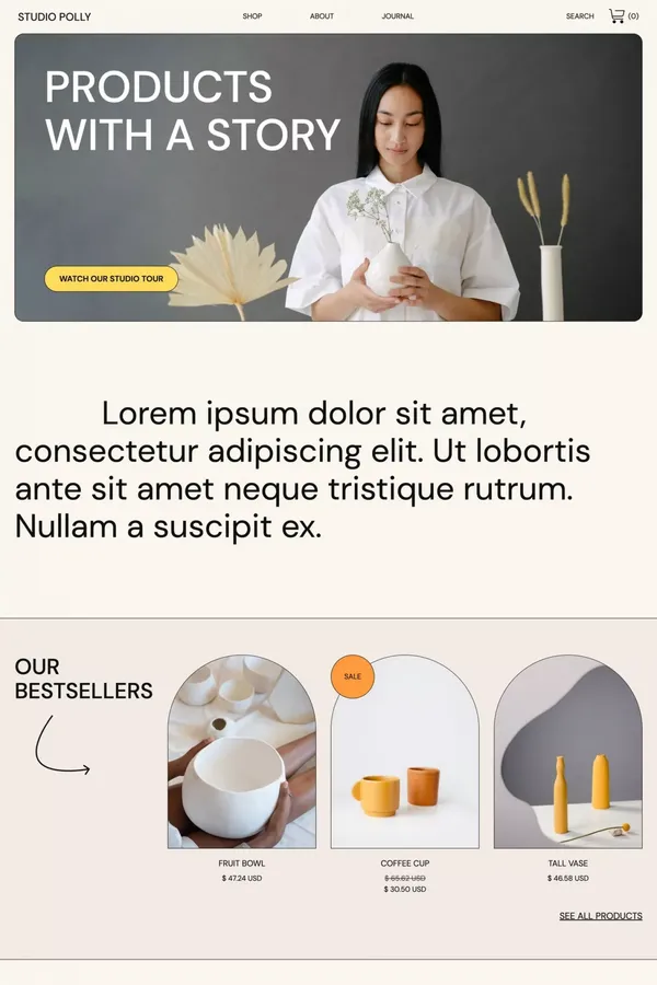 Polly - Webflow Website Template - Template design inspiration