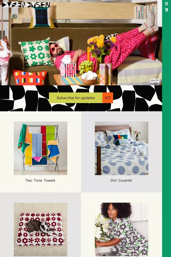 dusendusen - Ecommerce design inspiration