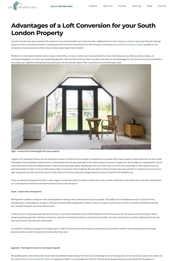 Loft Conversions South London - Loft Conversion Ideas & Advantages - website design inspiration