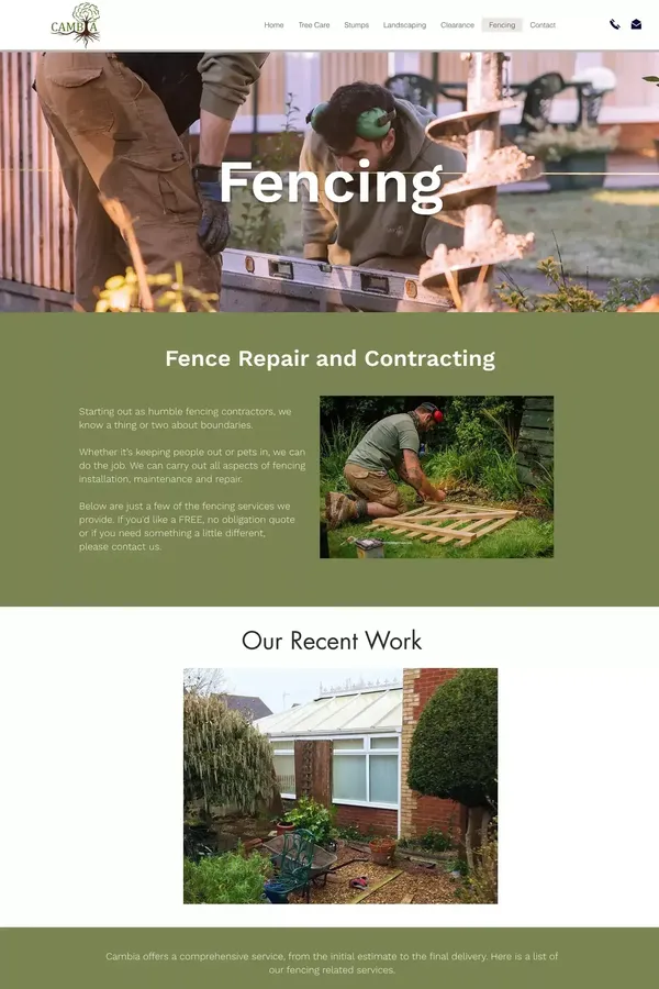 Fence Repair Luton - Garden Fence Repairs - Fencing Contractor - website design inspiration