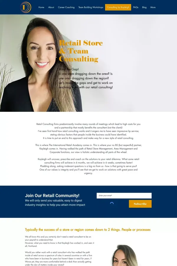 Retail Consulting Services | Retail Consulting Firm | Retail Management Consultant - website design inspiration
