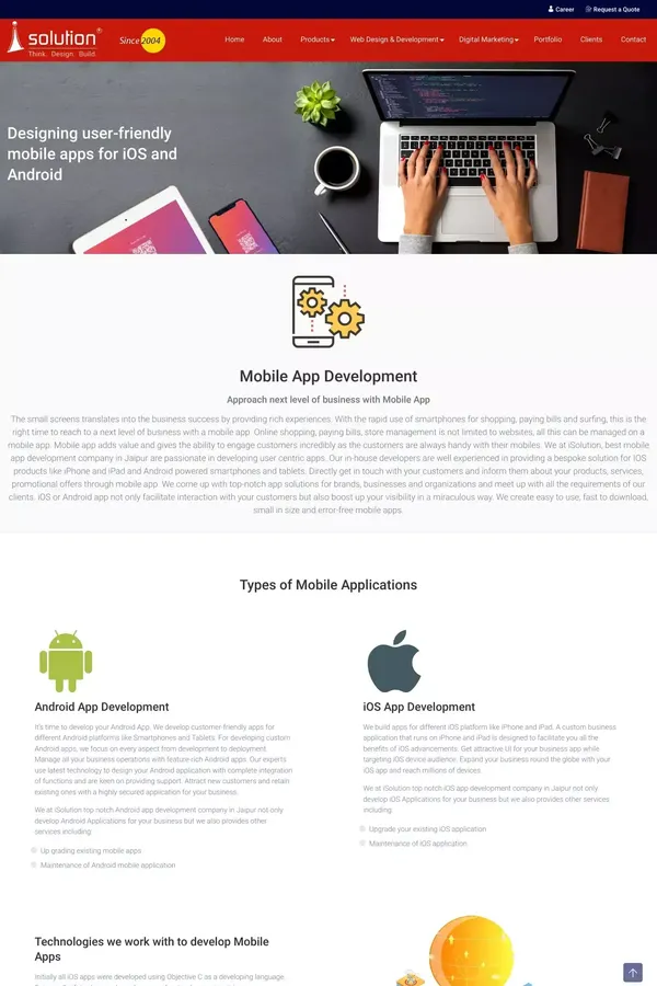eCommerce Mobile App Development Company in Jaipur