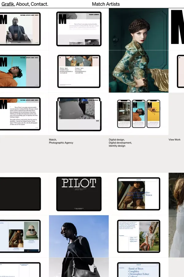 Grafik - Portfolio design inspiration