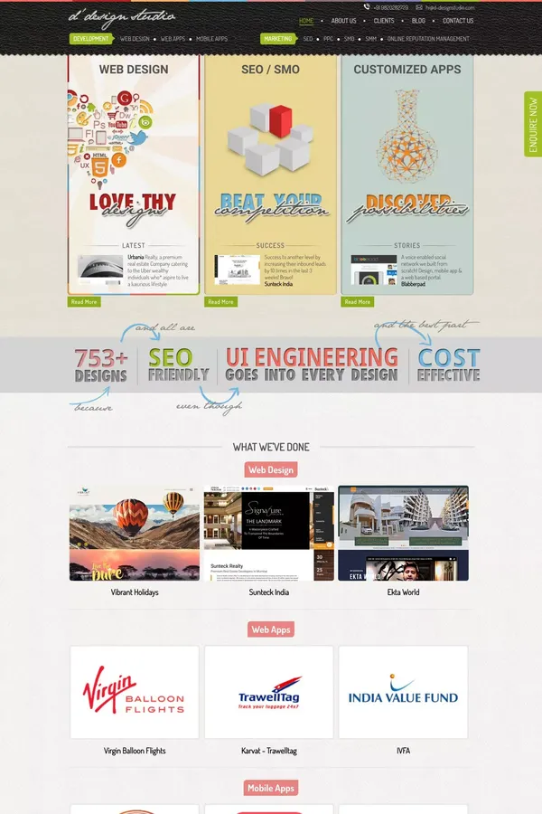 Web Design Company in Mumbai | Best Website Designing India - website design inspiration