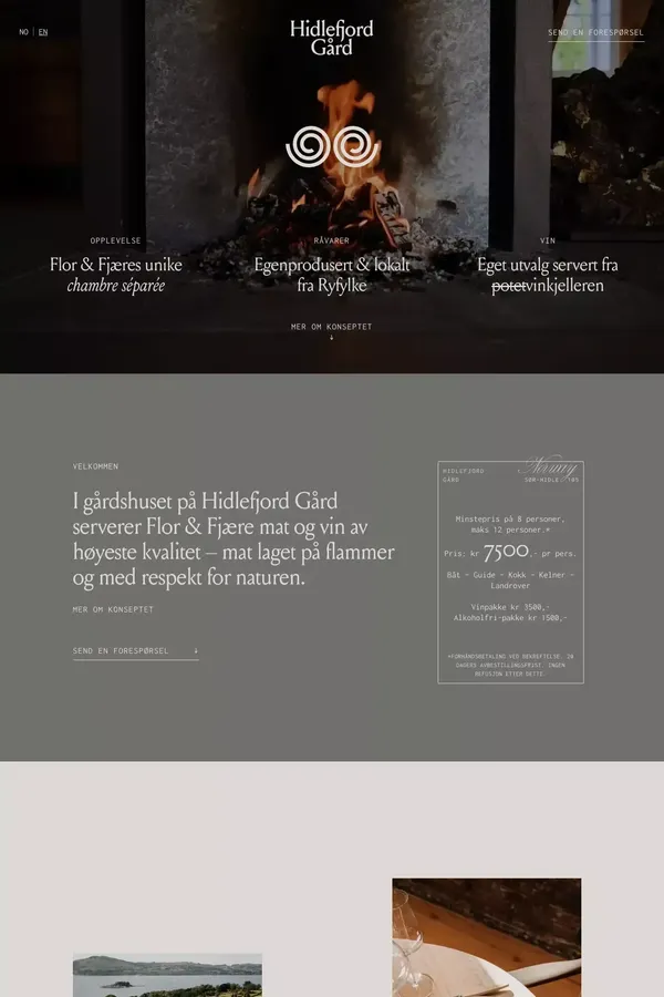 Hidlefjord Gård・Flor&Fjæres unike chambre séparée - Landing design inspiration