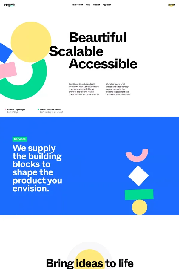 Hejwa – Digital Solutions - Portfolio design inspiration