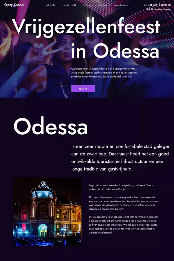 Crazy Odessa - Vrijgezellenfeest in Odessa - Other design inspiration