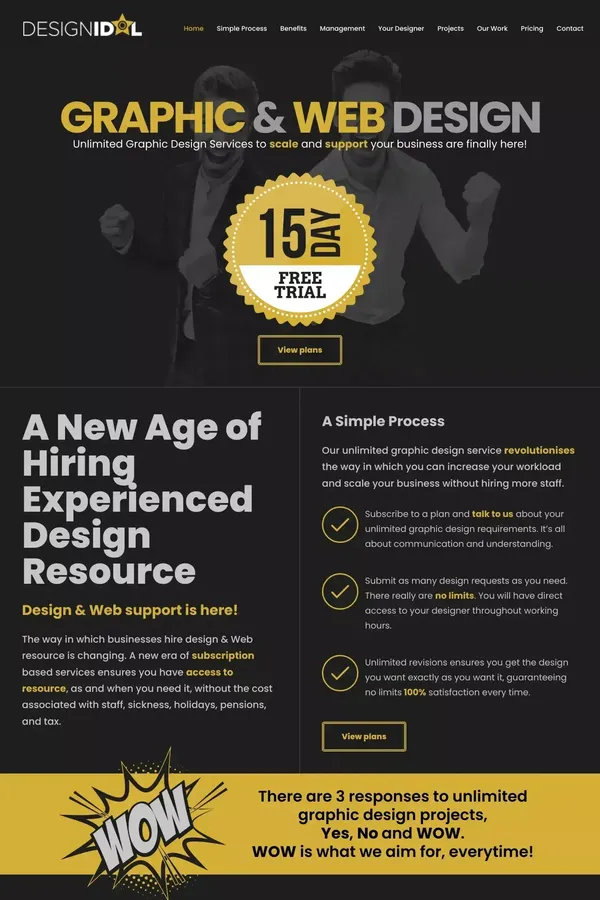 DesignIdol – Unlimited Graphic Design Services