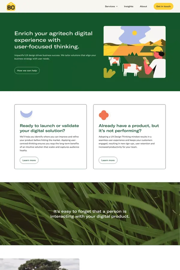 Your Trusted Agritech & UX Design Company in NZ | Bo Studio
