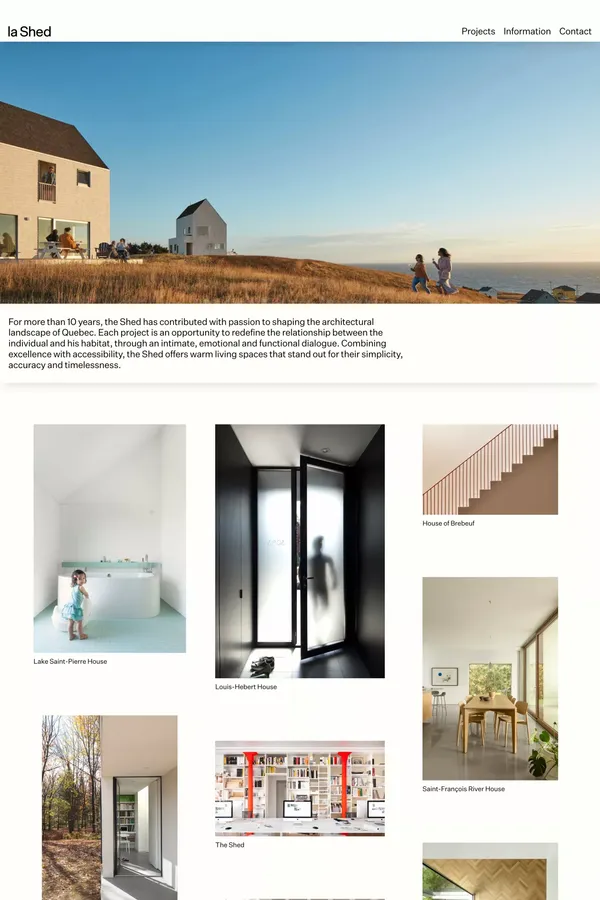 La Shed Architecture - Portfolio design inspiration