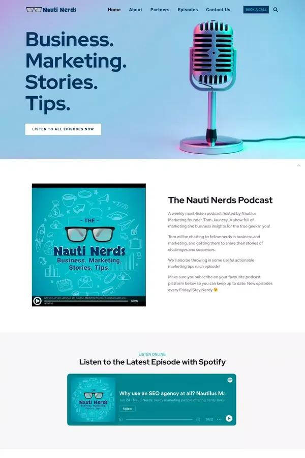 Nauti Nerds Podcast | Digital Agency Podcast | Digital Marketing Podcast UK - Other design inspiration